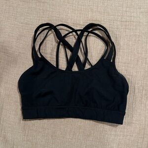 Victoria’s Secret Sport Black Strappy Sports Bra